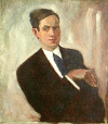 • Автопортрет Адалберта Ерделі, 1930, олій.