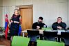 • На семінар прияв позваня і декан Православной богословской факулты ПУ професор Штефан Пружіньскый, ПгД. (другый злїва) а перша злїва є главна особность семінару Люба Кралёва.