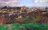 • Осиф Бокшай: Панорама Ужгорода, 1928, олій.